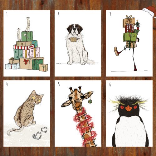 Mix It - Postkarten Set - Weihnachten